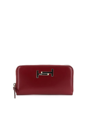 TOD'S: wallets & purses - Double T leather wallet