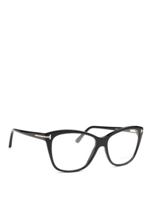 TOM FORD: Occhiali - Occhiali da vista in acetato nero