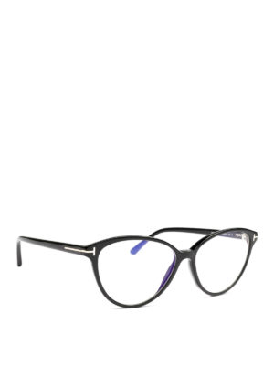 TOM FORD: Occhiali - Occhiali da vista cat eye neri