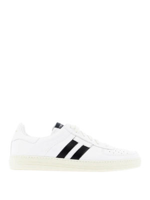 TOM FORD: trainers - Radcliffe leather low top sneakers