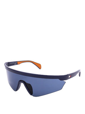 TOMMY HILFIGER: sunglasses - Blue and orange mask sunglasses