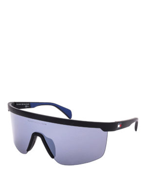 TOMMY HILFIGER: sunglasses - Two-tone mask sunglasses