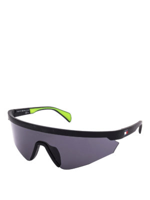TOMMY HILFIGER: sunglasses - Two-tone mask sunglasses