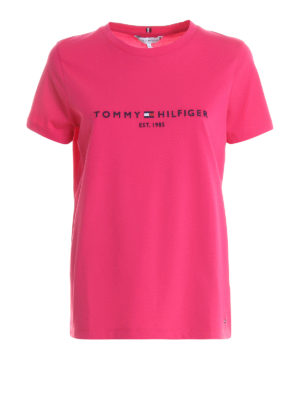 TOMMY HILFIGER: Camisetas - Camiseta - Rosado
