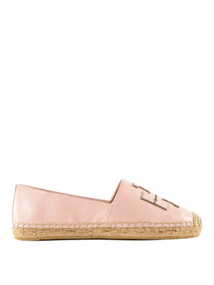 TORY BURCH: espadrillas - Espadrillas Ines in nappa rosa