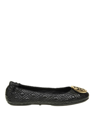 TORY BURCH: ballerine - Ballerine Quilted Minnie in pelle trapuntata