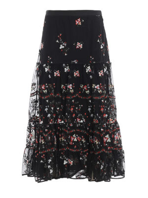 TORY BURCH: Faldas media pierna y semilargas - Falda Semilarga - De Flores