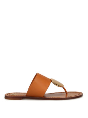 TORY BURCH: sandali - Sandali infradito Patos Disk