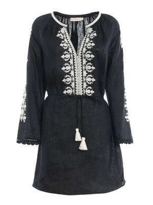 TORY BURCH: Vestidos cortos - Vestido Corto - Negro
