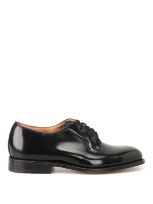 Tricker's: classic shoes - Robert brushed leather Derby shoes