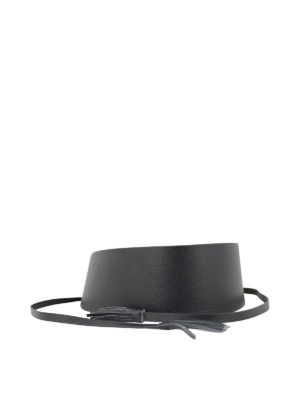 TWINSET: belts - Tassel leather belt
