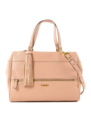 TWINSET: bauletti - Bauletto in similpelle con nappa