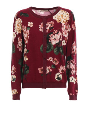 TWINSET: cardigans - Floral cardigan