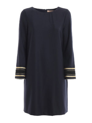 TWINSET: short dresses - Technical wool A line dress