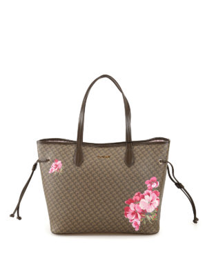 TWINSET: shopper - Borsa shopping stampa Butterfly