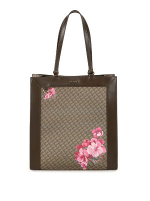 TWINSET: shopper - Shopper stampa Butterfly
