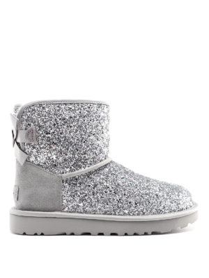 UGG: Stiefeletten - Stiefeletten - Silber