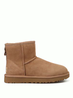 UGG: tronchetti - Stivaletti Classic Mini II in shearling fulvo