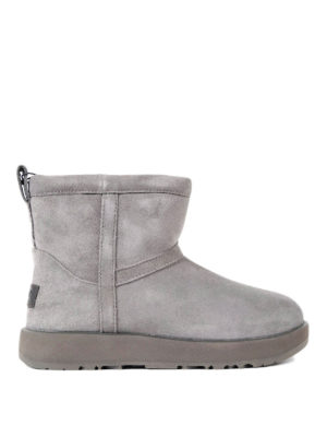Ugg: ankle boots - Classic mini waterproof grey boots