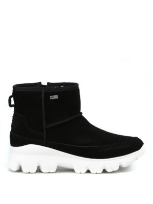 UGG: tronchetti - Stivaletti Palomar neri con suola da sneaker