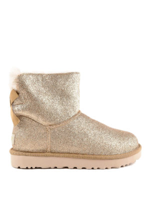 UGG: stivali - Stivaletti morbidi glitterati con fiocco