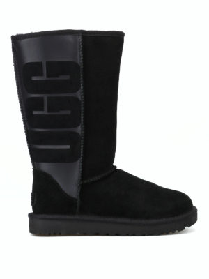 UGG: stivali - Stivali Classic Tall Ugg Rubber neri