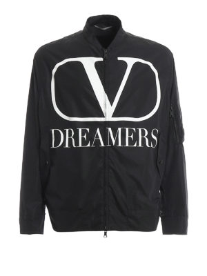 VALENTINO: bombers - V Logo Dreamers bomber jacket
