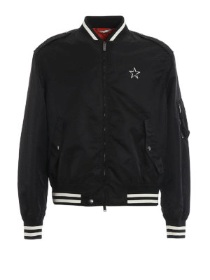 VALENTINO: bombers - VLTN STAR nylon bomber jacket