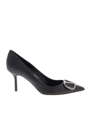 VALENTINO: court shoes - VLOGO pumps in black