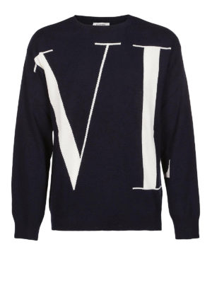 VALENTINO: maglia collo rotondo - Pullover girocollo VLTN