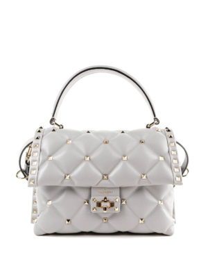 VALENTINO GARAVANI: borse a tracolla - Borsa Candystud in pelle con borchie