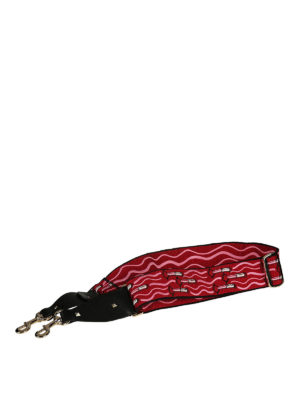 VALENTINO GARAVANI: borse a tracolla - Tracolla per borsa motivo Lipstick