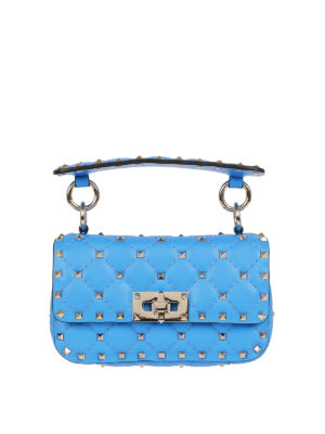 VALENTINO GARAVANI: cross body bags - Rockstud Spike mini bag