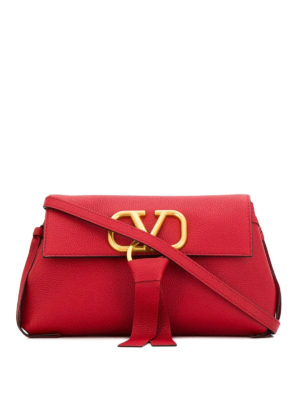 VALENTINO GARAVANI: borse a tracolla - Borsa a tracolla Vring in pelle