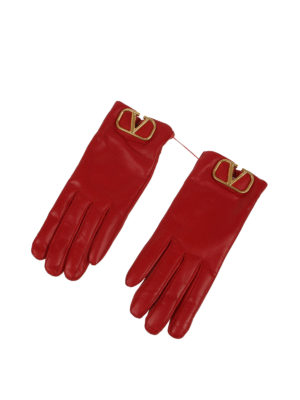 VALENTINO GARAVANI: gloves - Vlogo gloves
