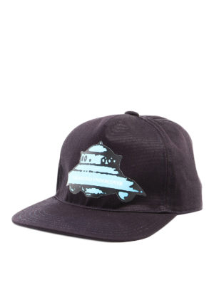 VALENTINO GARAVANI: hats & caps - Blue Undercover baseball cap