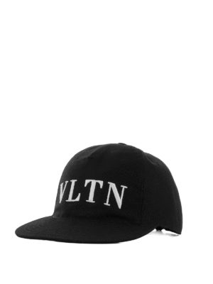 VALENTINO GARAVANI: cappelli - Cappellino in tela VLTN