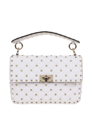 VALENTINO GARAVANI: shoulder bags - Rockstud Spike shoulder bag