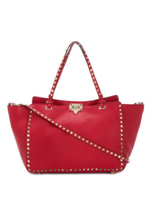 VALENTINO GARAVANI: Handtaschen - Shopper - Rot