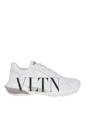 VALENTINO GARAVANI: trainers - Bounce VLTN calfskin sneakers