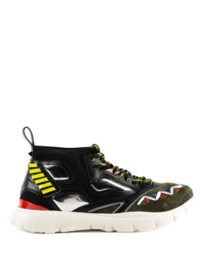 VALENTINO GARAVANI: sneakers - Sneaker alte nere Heroes Reflex