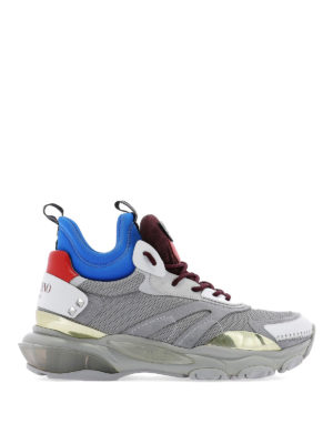 VALENTINO GARAVANI: sneakers - Sneaker Bounce con neoprene