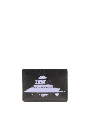 VALENTINO GARAVANI: wallets & purses - Undercover ufo leather card holder