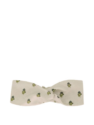 VALENTINO: accessori per capelli - Fascia per capelli con stampa rose