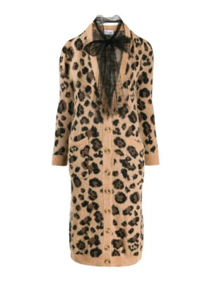 VALENTINO RED: Cárdigans - Cárdigan - Estampado Animalier