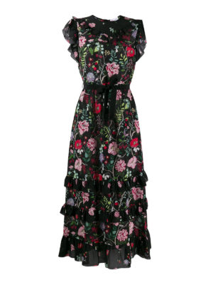 VALENTINO RED: cocktail dresses - Cherry Blossom print dress