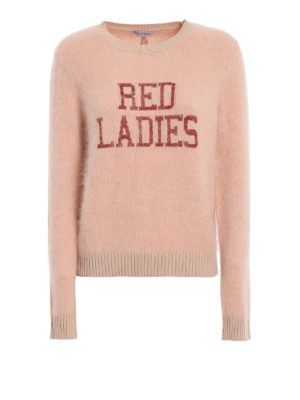 VALENTINO RED: crew necks - Red Ladies crew neck sweater