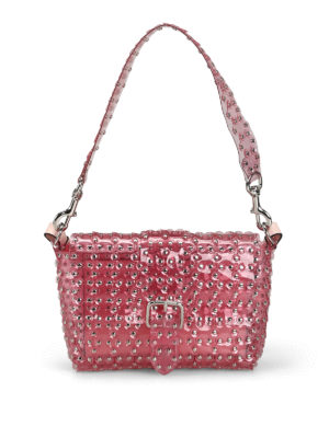 VALENTINO RED: borse a tracolla - Borsa Flower Puzzle rosa