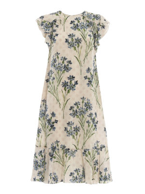 VALENTINO RED: Vestidos media pierna - Vestido Midi - De Flores