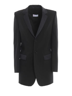 VALENTINO RED: giacche sartoriali - Giacca nera in misto lana